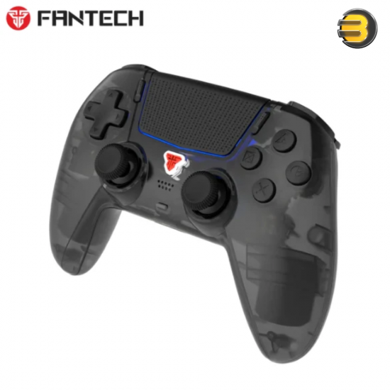 Fantech NOVA II D WGP16D Stealth Black dual-mode gaming controller with Hall-Effect sticks, responsive touchpad, 6-axis gyro, native PS5 support and 12 macro paddles
