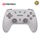 Fantech WGP12S Revolver III grey tri-mode gaming controller with Hall-Effect joysticks, 22 action buttons, 1000Hz polling rate and USB Type-C connectivity