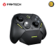 Fantech WGP18 ZENITH PRO Stealth Black tri-mode gaming controller with Hall-Effect sticks, mechanical switches, 14 macro keys, RGB lighting and 6-axis gyroscope