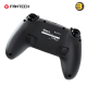 Fantech WGP16 NOVA II Stealth Black dual-mode gaming controller with Bluetooth 5.3, USB Type-C, 12 macro buttons, 3-level turbo and cloud gaming optimization