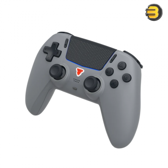 Fantech NOVA II D WGP16D Stealth Gray dual-mode gaming controller with Hall-Effect sticks, responsive touchpad, 6-axis gyro, native PS5 support and 12 macro paddles