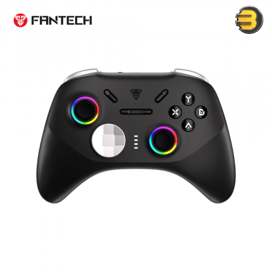 Fantech EOS Pro II S WGP15V2S Orion Edition tri-mode gaming controller with TMR Hall-Effect sticks, mechanical switches, trigger locks and 12 programmable buttons