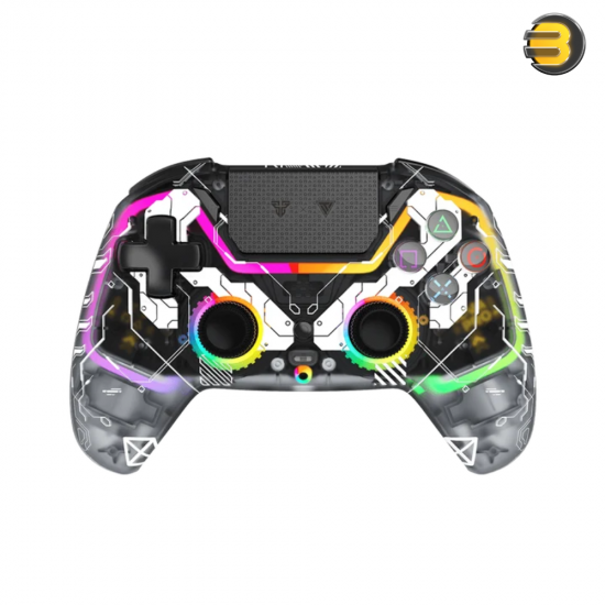Fantech NOVA PRO WGP14V2 dual-mode gaming controller with Hall-Effect sticks, quick-trigger locks, responsive touchpad, 6-axis gyro and interchangeable thumbsticks