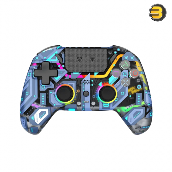 Fantech NOVA PRO WGP14V2 dual-mode gaming controller with Hall-Effect sticks, quick-trigger locks, responsive touchpad, 6-axis gyro and interchangeable thumbsticks