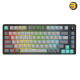 Fantech ATOM MK913 Pro83 Wireless Mechanical Keyboard – Saturn Blue Switches, Tri-Mode (2.4GHz/BT 5.1/USB-C), Hot-Swappable, PBT Keycaps, Per-Key RGB, 2000mAh Battery