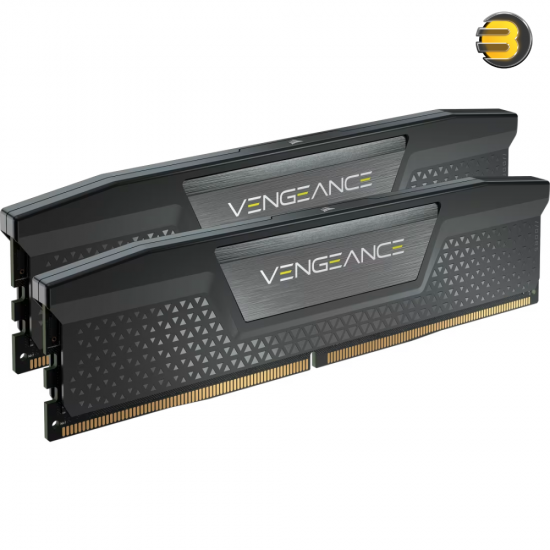 Corsair Vengeance DDR5-6000MHz 48GB (2x24GB) CL36-44-44-96 – PC5-48000 Dual-Channel Memory Kit, Black Performance RAM Corsair Vengeance DDR5-6000MHz 48GB (2x24GB) CL36-44-44-96 – PC5-48000 Dual-Channel Memory Kit, Black Performance RAM