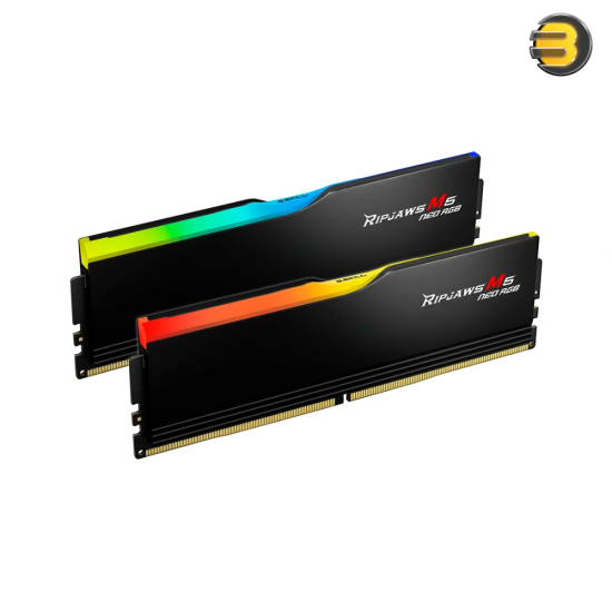 G.SKILL Ripjaws M5 Neo RGB 96GB (2x48GB) DDR5-6000 CL30-36-36-96 1.35V AMD EXPO Memory Kit (F5-6000J3036F48GX2-RM5NRK)