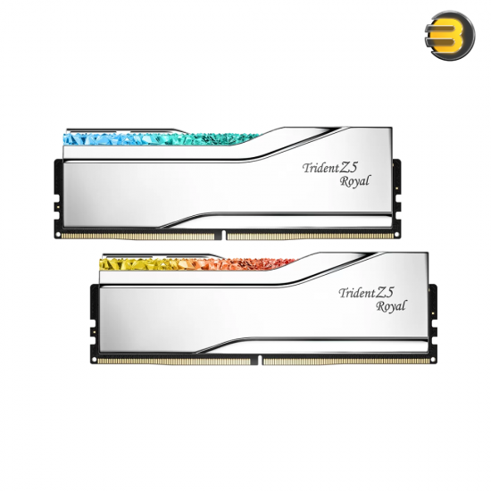 G.SKILL Trident Z5 Royal 32GB (2x16GB) DDR5-6400 CL30-39-39-102 1.40V Intel XMP Memory Kit