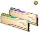 G.Skill Trident Z5 Royal 48GB (2x24GB) DDR5-8400 CL40-52-52-134 1.40V Dual Channel Desktop Memory Kit — Intel XMP 3.0, Crystalline RGB Light Bar, Electroplated Aluminum Heatspreaders with Mirrored Gold or Silver Finish