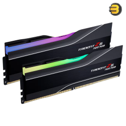 G.Skill Trident Z5 Neo RGB 96GB (2x48GB) DDR5-6000 CL30-36-36-96 — 1.35V AMD EXPO Dual Channel Desktop Memory Kit
