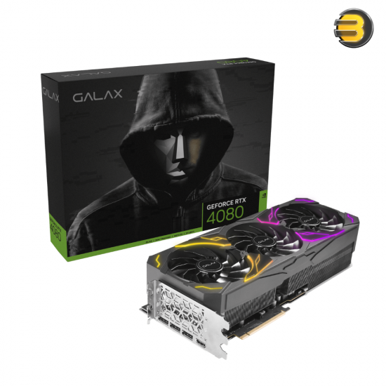 GALAX GeForce RTX 4080 16GB SG 1-Click OC 16GB GDDR6X 256-bit DP*3/HDMI 2.1/DLSS 3