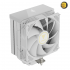 GAMDIAS BOREAS M2-51D ADVANCED COOLING WHITE — Digital Monitor, 5 Copper Heat Pipes, 120mm Hydraulic Bearing PWM, 159 mm Height, Support LGA 1700 / AM5