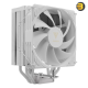 GAMDIAS BOREAS E2-410 PRIME PERFORMANCE WHITE — Matte Black, 4 Copper Heat Pipes, High Cooling Performance, 120mm Hydraulic Bearing PWM, Support LGA 1700 / AM5