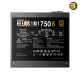 GAMDIAS Helios M1-750B 750W  80 Plus Bronze Power Supply — 85% Efficiency, High Quality Capacitors, Flat Cables, Automatic Fan Speed, OVP/UVP/OPP/SCP/OCP