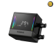 GAMDIAS CHIONE E4-360 360mm AIO Liquid CPU Cooler with Triple 120mm PWM Fans, Patented PWM Pump, Real-Time Digital Display, ARGB Lighting, Dual Infinite Mirror Design, EPDM Sleeved Tubes, Compatible with Intel and AMD CPUs GAMDIAS CHIONE E4-360 360mm AIO Liquid CPU Cooler with Triple 120mm PWM Fans, Patented PWM Pump, Real-Time Digital Display, ARGB Lighting, Dual Infinite Mirror Design, EPDM Sleeved Tubes, Compatible with Intel and AMD CPUs