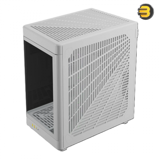 Gamdias NESO P1 PRO WW White Mid-Tower ATX Case – Tempered Glass Side Panel, Mesh Front, 360mm Radiator Support, USB 3.0 Gamdias NESO P1 PRO WW White Mid-Tower ATX Case – Tempered Glass Side Panel, Mesh Front, 360mm Radiator Support, USB 3.0