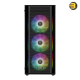 GAMDIAS AURA GC2 Elite Version 2 (4x Fixed RGB FANS) + HELIOS E1-600W PSU