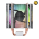 GAMDIAS BOREAS E1-410 120mm ARGB CPU Air Cooler with 4 Copper Heatpipes — High Airflow PWM Fan (800-2000 RPM), Hydraulic Bearing, Direct Touch Technology, Aluminum Fins, Universal Mounting for Intel LGA1700/1200/115x & AMD AM4/AM5, 155mm Height GAMDIAS BOREAS E1-410 120mm ARGB CPU Air Cooler with 4 Copper Heatpipes — High Airflow PWM Fan (800-2000 RPM), Hydraulic Bearing, Direct Touch Technology, Aluminum Fins, Universal Mounting for Intel LGA1700/1200/115x & AMD AM4/AM5, 155mm Height