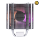GAMDIAS BOREAS E1-410 120mm ARGB CPU Air Cooler with 4 Copper Heatpipes White — High Airflow PWM Fan (800-2000 RPM), Hydraulic Bearing, Direct Touch Technology, Aluminum Fins, Universal Mounting for Intel LGA1700/1200/115x & AMD AM4/AM5, 155mm Height GAMDIAS BOREAS E1-410 120mm ARGB CPU Air Cooler with 4 Copper Heatpipes White — High Airflow PWM Fan (800-2000 RPM), Hydraulic Bearing, Direct Touch Technology, Aluminum Fins, Universal Mounting for Intel LGA1700/1200/115x & AMD AM4/AM5, 155mm Height