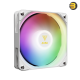 GAMDIAS AURA GL240 DIGITAL White 240mm ARGB Liquid CPU Cooler with Dual 120mm PWM Fans — Copper Base, Aluminum Radiator, Leak-Free Teflon Tubing, Digital ARGB Lighting, Hidden Cable Routing, Compatible with Intel and AMD CPUs