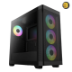 GAMDIAS ATHENA M3 E-ATX Mid-Tower Gaming Case with 4x 120mm ARGB PWM Fans — Mesh Front Panel for Superior Airflow, Tempered Glass Side Panel, USB 3.2 Gen 2 Type-C, Fan Hub, Supports Dual 360mm Radiators, Compatible with ATX, Micro-ATX, Mini-ITX GAMDIAS ATHENA M3 E-ATX Mid-Tower Gaming Case with 4x 120mm ARGB PWM Fans — Mesh Front Panel for Superior Airflow, Tempered Glass Side Panel, USB 3.2 Gen 2 Type-C, Fan Hub, Supports Dual 360mm Radiators, Compatible with ATX, Micro-ATX, Mini-ITX