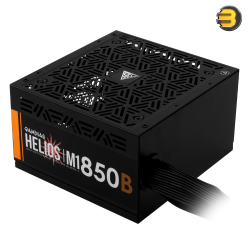 Gamdias Helios M1-850B 850W 80 Plus Bronze Power Supply — 85% Efficiency, High Quality Capacitors, Flat Cables, Automatic Fan Speed, OVP/UVP/OPP/SCP/OCP