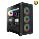 GAMDIAS ATHENA M3 E-ATX Mid-Tower Gaming Case with 4x 120mm ARGB PWM Fans — Mesh Front Panel for Superior Airflow, Tempered Glass Side Panel, USB 3.2 Gen 2 Type-C, Fan Hub, Supports Dual 360mm Radiators, Compatible with ATX, Micro-ATX, Mini-ITX GAMDIAS ATHENA M3 E-ATX Mid-Tower Gaming Case with 4x 120mm ARGB PWM Fans — Mesh Front Panel for Superior Airflow, Tempered Glass Side Panel, USB 3.2 Gen 2 Type-C, Fan Hub, Supports Dual 360mm Radiators, Compatible with ATX, Micro-ATX, Mini-ITX