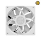 Gamdias Aura GL240 WHITE — Liquid CPU Cooler, RGB Stream Lighting, Dual Hydraulic Bearing PWM Fans, Nylon-Braided Tube Sleeve, Pump Upto 2700 RPM