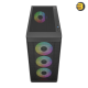 GAMDIAS ATHENA M3 E-ATX Mid-Tower Gaming Case with 4x 120mm ARGB PWM Fans — Mesh Front Panel for Superior Airflow, Tempered Glass Side Panel, USB 3.2 Gen 2 Type-C, Fan Hub, Supports Dual 360mm Radiators, Compatible with ATX, Micro-ATX, Mini-ITX GAMDIAS ATHENA M3 E-ATX Mid-Tower Gaming Case with 4x 120mm ARGB PWM Fans — Mesh Front Panel for Superior Airflow, Tempered Glass Side Panel, USB 3.2 Gen 2 Type-C, Fan Hub, Supports Dual 360mm Radiators, Compatible with ATX, Micro-ATX, Mini-ITX