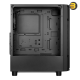 GAMDIAS ATHENA M6 LITE 4x ARGB Fans — Triple-sided Underglow, Mesh Front Panel, Magnetic Dust Filter, Sync with Motherboard