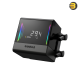 GAMDIAS CHIONE E4-240 240mm AIO Liquid CPU Cooler with Dual 120mm PWM Fans — Patented PWM Pump, Real-Time Digital Display, ARGB Lighting, Dual Infinite Mirror Design, EPDM Sleeved Tubes, Compatible with Intel and AMD CPUs GAMDIAS CHIONE E4-240 240mm AIO Liquid CPU Cooler with Dual 120mm PWM Fans — Patented PWM Pump, Real-Time Digital Display, ARGB Lighting, Dual Infinite Mirror Design, EPDM Sleeved Tubes, Compatible with Intel and AMD CPUs