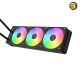 GAMDIAS CHIONE E4-360 360mm AIO Liquid CPU Cooler with Triple 120mm PWM Fans, Patented PWM Pump, Real-Time Digital Display, ARGB Lighting, Dual Infinite Mirror Design, EPDM Sleeved Tubes, Compatible with Intel and AMD CPUs GAMDIAS CHIONE E4-360 360mm AIO Liquid CPU Cooler with Triple 120mm PWM Fans, Patented PWM Pump, Real-Time Digital Display, ARGB Lighting, Dual Infinite Mirror Design, EPDM Sleeved Tubes, Compatible with Intel and AMD CPUs