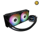 GAMDIAS AURA GL240 DIGITAL 240mm ARGB Liquid CPU Cooler with Dual 120mm PWM Fans — Copper Base, Aluminum Radiator, Leak-Free Teflon Tubing, Digital ARGB Lighting, Hidden Cable Routing, Compatible with Intel and AMD CPUs GAMDIAS AURA GL240 DIGITAL 240mm ARGB Liquid CPU Cooler with Dual 120mm PWM Fans — Copper Base, Aluminum Radiator, Leak-Free Teflon Tubing, Digital ARGB Lighting, Hidden Cable Routing, Compatible with Intel and AMD CPUs