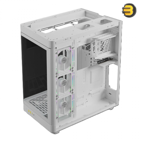 Gamdias NESO P1 PRO WW White Mid-Tower ATX Case – Tempered Glass Side Panel, Mesh Front, 360mm Radiator Support, USB 3.0 Gamdias NESO P1 PRO WW White Mid-Tower ATX Case – Tempered Glass Side Panel, Mesh Front, 360mm Radiator Support, USB 3.0