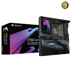 GIGABYTE Z790 AORUS XTREME X LGA 1700 DDR5 Motherboard —5*M.2, PCIe 5.0, USB 3.2 Type-C, Wi-Fi 7, 10GbE LAN, Q-Flash Plus, EZ-Latch Plus