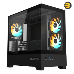 GIGABYTE C201 PANORAMIC Mid-Tower PC Case – Panoramic Tempered Glass & ARGB GIGABYTE C201 PANORAMIC Mid-Tower PC Case – Panoramic Tempered Glass & ARGB
