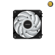 AORUS EZ CHAIN FAN 120 – 120mm ARGB fan with DIY-friendly slide-in daisy-chain design, optimized blades for high airflow & low noise, universal RPM control, supports AORUS WATERFORCE RGB sync