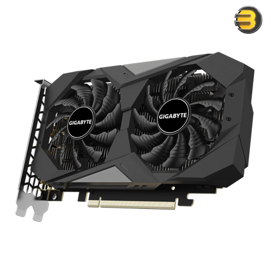 GIGABYTE GeForce RTX 3050 WINDFORCE OC 6G Graphics Card — 2X WINDFORCE Fans, 6GB GDDR6 96-bit GDDR6, GV-N3050WF2OC-6GD Video Card