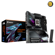 GIGABYTE Z890 AORUS MASTER – Intel Core Ultra (Series 2) DDR5 ATX, Digital Twin 18+1+2 VRM, D5 Bionic Corsa, AORUS AI SNATCH, 5× M.2, 10GbE LAN, Wi‑Fi7, Dual TB4, DTS:X Ultra Audio, PCIe UD Slot X