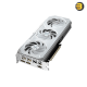 GIGABYTE Radeon RX 9060 XT GAMING OC ICE 16GB GIGABYTE Radeon RX 9060 XT GAMING OC ICE 16GB GDDR6 graphics card with white mech-warrior design, WINDFORCE cooling and RGB lighting