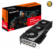 GIGABYTE Radeon RX 7600 GAMING OC 8G – PCIe 4.0, Boost Clock 2755MHz, 2048 SP, 8GB GDDR6 (18Gbps, 128-bit), 2× DP 1.4a, 2× HDMI 2.1a