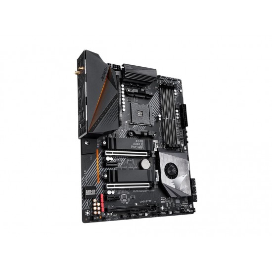 GIGABYTE X570 AORUS PRO WIFI AMD Ryzen 3000 PCIe 4.0 SATA 6Gb/s USB 3.2 AMD X570 ATX Motherboard GIGABYTE X570 AORUS PRO WIFI AMD Ryzen 3000 PCIe 4.0 SATA 6Gb/s USB 3.2 AMD X570 ATX Motherboard