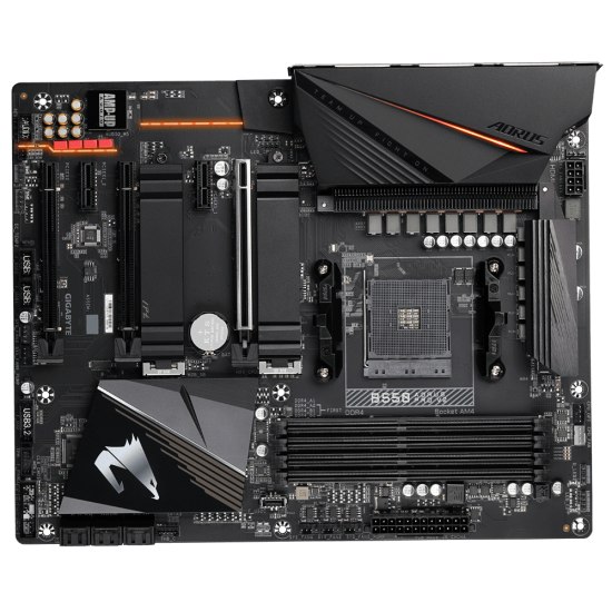 GIGABYTE B550 AORUS ELITE AX V2 AM4 AMD B550 SATA 6Gb/s ATX AMD Motherboard GIGABYTE B550 AORUS ELITE AX V2 AM4 AMD B550 SATA 6Gb/s ATX AMD Motherboard