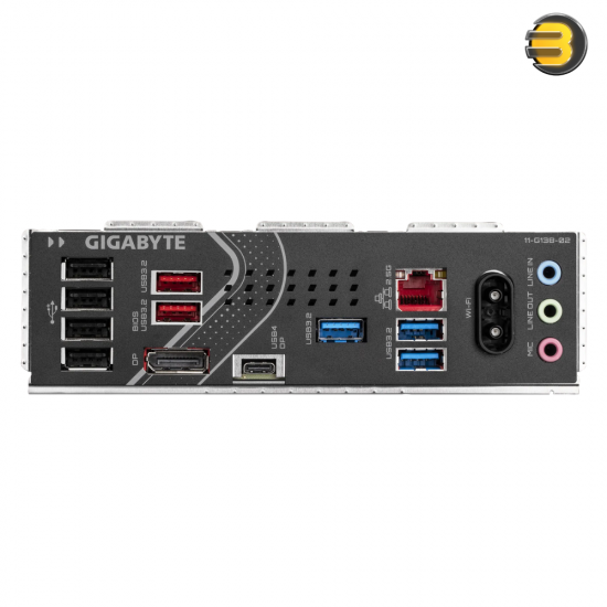 GIGABYTE Z890 Eagle WIFI7 Intel Core Ultra (Series 2) LGA 1851 Motherboard, ATX, DDR5, 4X M.2, PCIe 5.0, USB4, WIFI7, 2.5GbE LAN, EZ-Latch