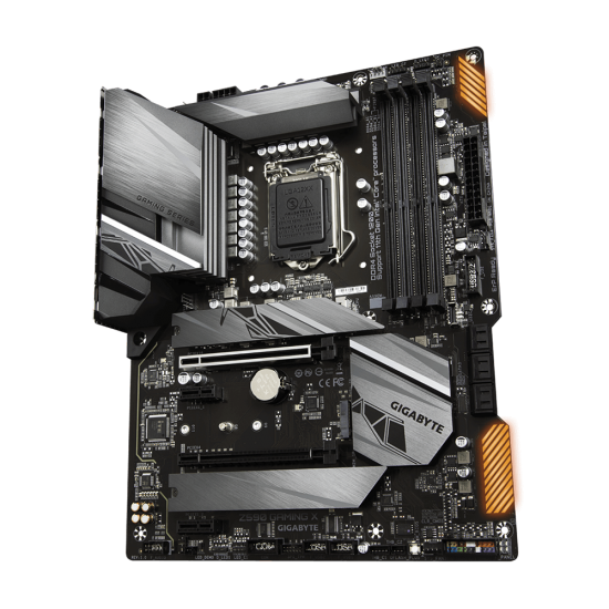 Gigabyte Z590 GAMING X Motherboard with Direct 12+1 Phases Digital VRM with DrMOS, Full PCIe 4.0* Design, Fully Covered Thermal Design with Integrated IO Armor, PCIe 4.0 M.2 with Thermal Guard, 2.5GbE Gaming LAN, USB 3.2 Gen2 TYPE-C® , RGB FUSION 2.0, Q-F