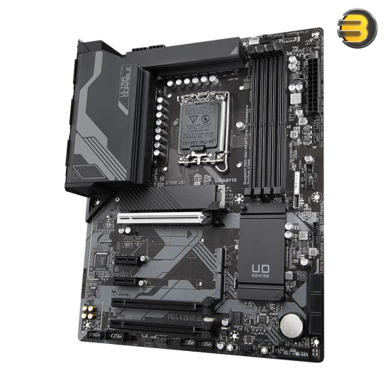 GIGABYTE Z790 UD Intel LGA 1700 ATX Motherboard — 4x DDR5 Memory, 3x PCI-E x16, 3x M.2, 6x SATA, 5x USB 3.2, 1x USB-C,4x USB 2.0