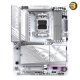 GIGABYTE B850 AORUS ELITE WIFI7 ICE ATX AM5 DDR5 Motherboard GIGABYTE B850 AORUS ELITE WIFI7 ICE ATX motherboard with AM5 socket, DDR5 slots, Wi-Fi 7 and pristine white ICE design