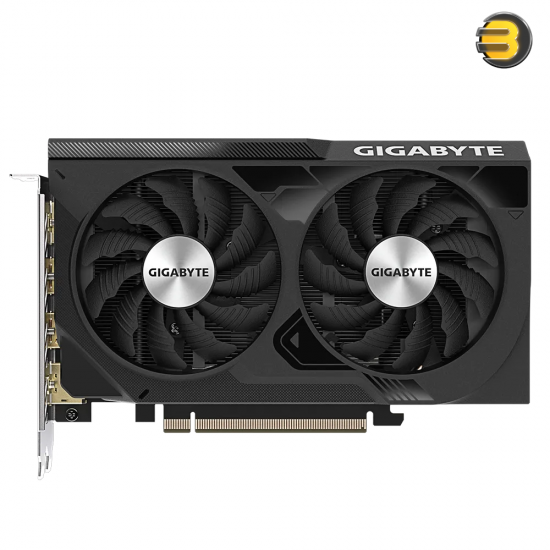 GIGABYTE RTX 4060 WINDFORCE OC 8G Graphics Card — 2X WINDFORCE Fans, 8GB 128-bit GDDR6