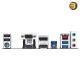 GIGABYTE B760M DS3H GEN5 M-ATX Motherboard Intel LGA1700 Socket Intel B760 Chipset — Supports 14th/13th Gen Intel Core CPUs, 4x DDR5 DIMM up to 192GB 7600(O.C.) MT/s, 1x PCIe 5.0 x16 UD Slot, 2x PCIe 3.0 x1, 2x PCIe 4.0 M.2, 4x SATA 6Gb/s, 2.5 GbE LAN, US
