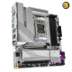 GIGABYTE B650M AORUS Elite AX ICE AM5 LGA 1718 AMD B650 M-ATX Motherboard — DDR5, 2* M.2, PCIe 5.0, USB 3.2 Gen2X2 Type-C, 2.5GbE LAN, Q-Flash Plus, EZ-Latch